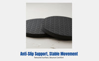 Thickened TPE Exercise Knee Pad, Non-Slip Elbow Mat, Portable Fitness Pad, Multi-Scene