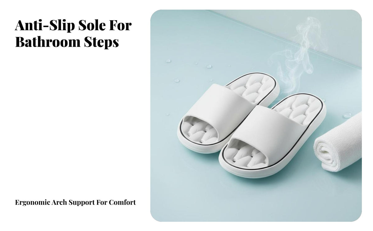 Bathroom footwear for Men Women, foam Non-Slip Quick Drain Shower Slides, Indoor House Sandals, Summer 2025 New design