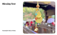 Lucky Hulu Charm, Blessing Keychain, Snake Year 2025, Phone Bag Decoration
