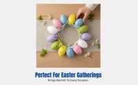 Easter Eggs, Realistic Painted Pattern, Hanging Home Decor, Party Decoration, Random Designs