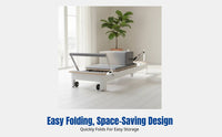 Aluminum Alloy Pilates Reformer, Foldable Stretching Bed, Home Fitness Equipment