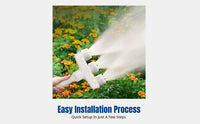 Atomizing Sprinkler Head, Greenhouse Water Sprayer Spray Tip for Garden, Seedling, and Vegetable Watering