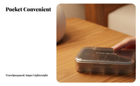 Sealed Organizer, Portable 7-Day Medicine Box, Large Capacity, Travel