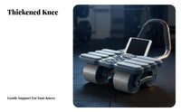 Ab Wheel, Four-Wheel Automatic Rebound, Smart App Abdominal Exercise Equipment, Random Color Knee Pad