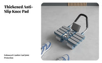 Intelligent Four-Wheel Ab Wheel, Automatic Return, Home Exercise Gear, APP Weight Management, Random Mat Color
