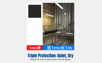 Foam Rubber Sheet, High Adhesion, Soundproof, Shockproof, Insulation, Single-Sided Board for Commercial Anti-Freeze