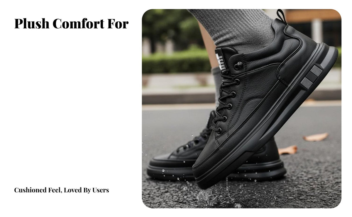Men's athletic shoes 2025 Autumn Winter, Breathable Non-Slip informal Shoes, Waterproof Lightweight Running Shoes