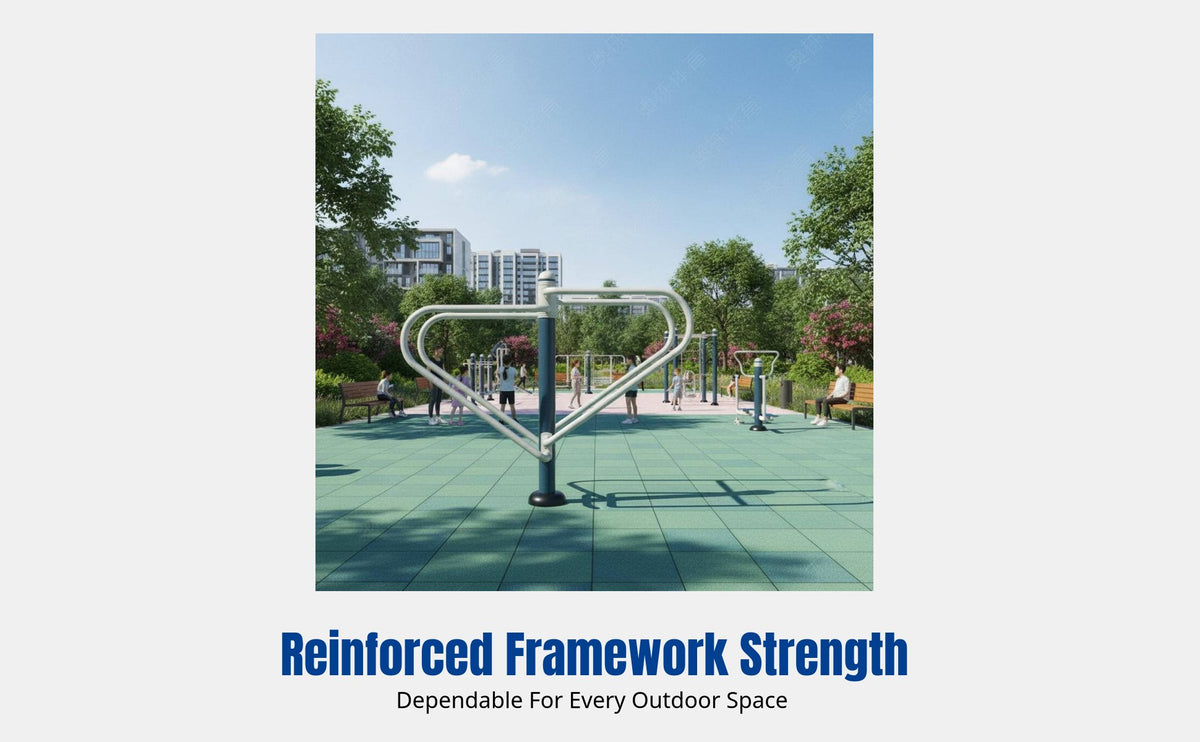 Outdoor Fitness Equipment, New Standard, Community Park, Durable Steel Build