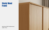 Sliding Door Wardrobe, Space-Saving Bedroom Closet, Multifunctional Storage, Layered Organizer, Modern Design for Small Apartments
