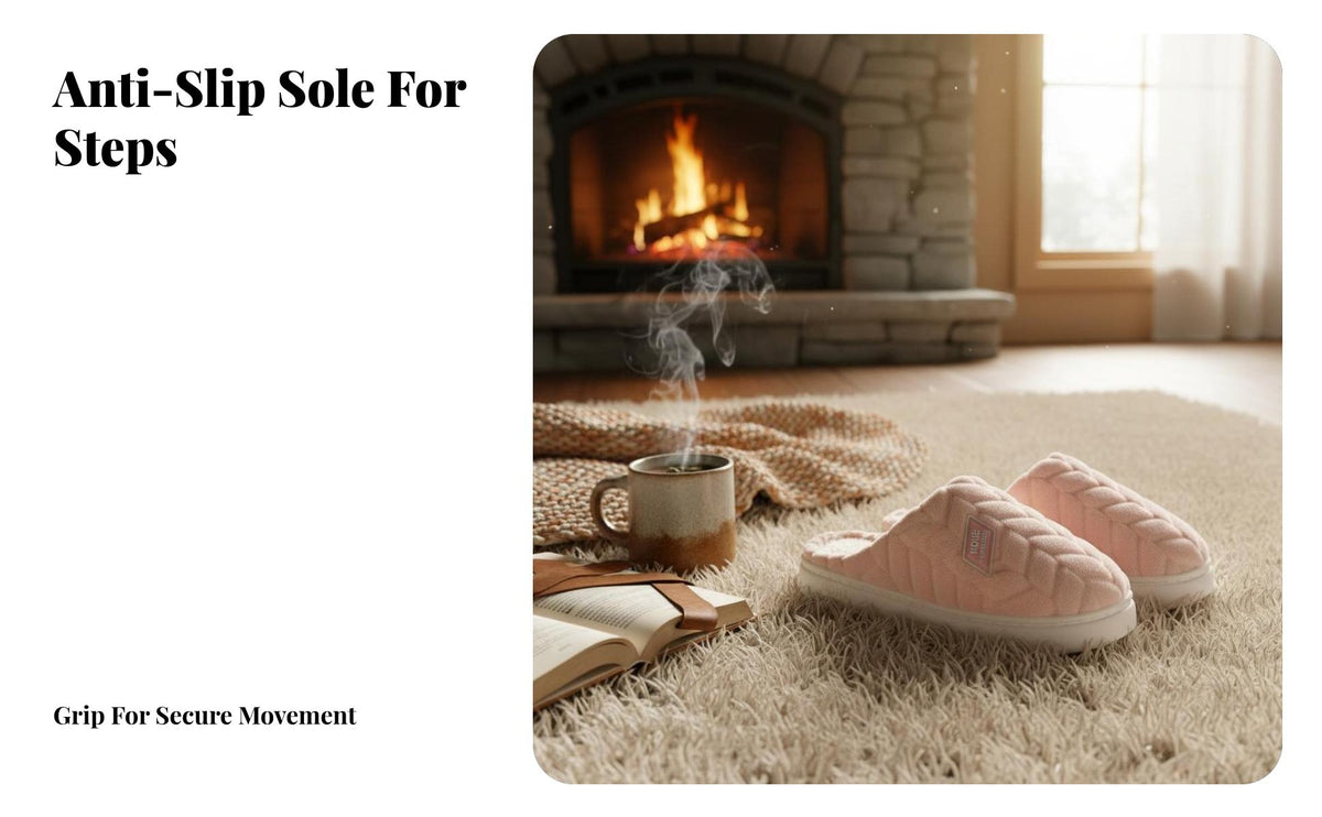 Cotton house shoes, Plush Indoor house shoes, Non-Slip Warm House Shoes for pairs, Autumn Winter Comfort