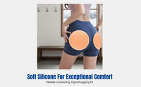 Skiing Protective Gear, Silicone Pelvic & Sacrum Pad, Adjustable Coccyx, Elbow, Knee Pad, Anti-Fall