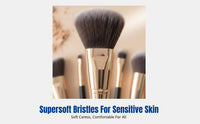 Makeup Brush Set, Soft Bristles, Professional Powder & Foundation Brushes, High-End Design, Multi-Functional, AliExpress