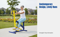 Community Outdoor Fitness Equipment, Multi-Set, Recreation Area Exercise Path, Stainless Steel, For Seniors & Children