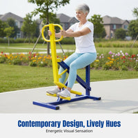 Community Outdoor Fitness Equipment, Multi-Set, Recreation Area Exercise Path, Stainless Steel, For Seniors & Children