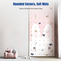 Indoor Kids Climbing Wall, Wooden Interactive Training, Kindergarten, Gym, Playroom