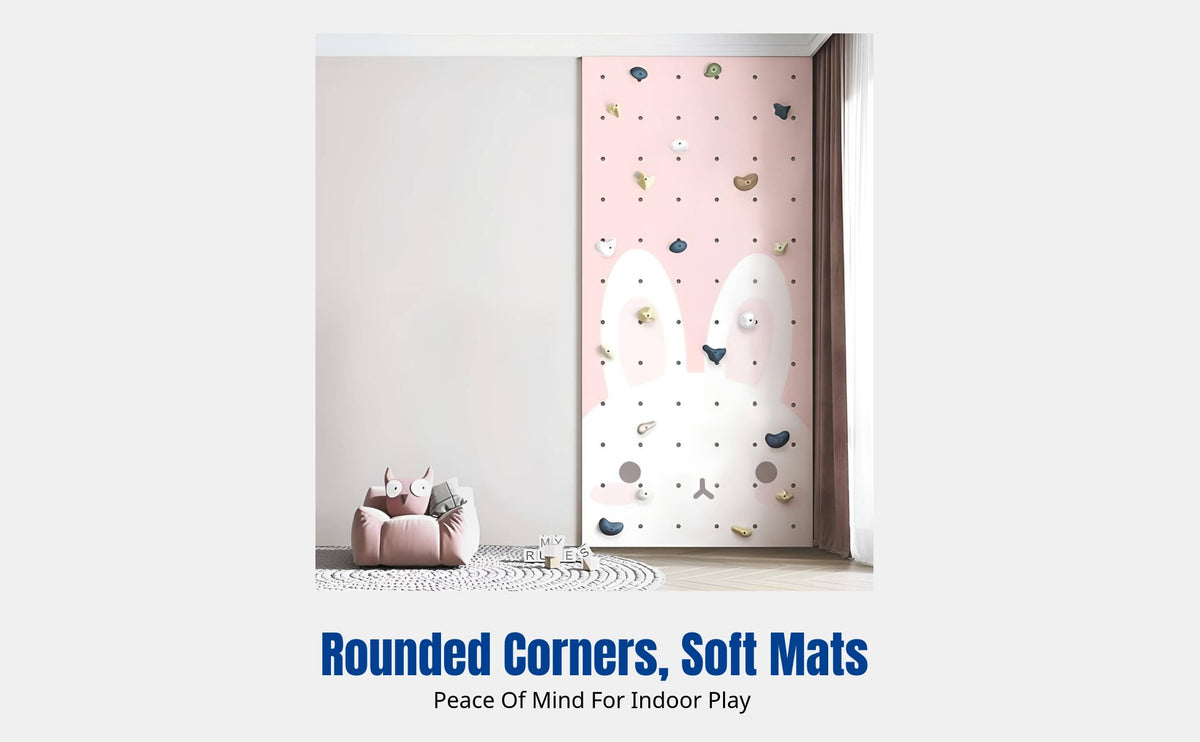Indoor Kids Climbing Wall, Wooden Interactive Training, Kindergarten, Gym, Playroom