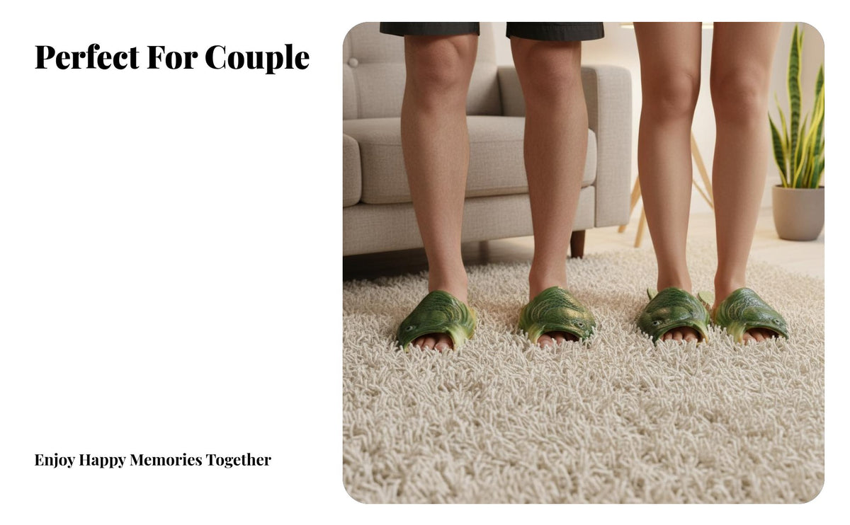 Creative Fish Slide Sandals, Korean design, Summer, Unisex, Non-Slip, Couple, Home & Outdoor