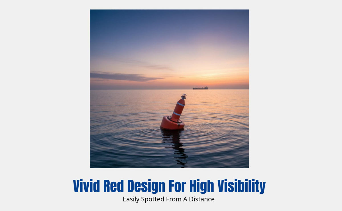 Ocean Navigation Buoy, High Buoyancy, Emergency Marker, High Visibility