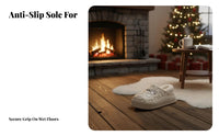 Waterproof Plush house shoes, Indoor Winter House Shoes, Non-Slip Thick Sole, Warm Cartoon creature Design