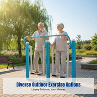 Open-Air Exercise Equipment, NSCC Certified, Community Fitness Path, Elderly Use, New Steel Design