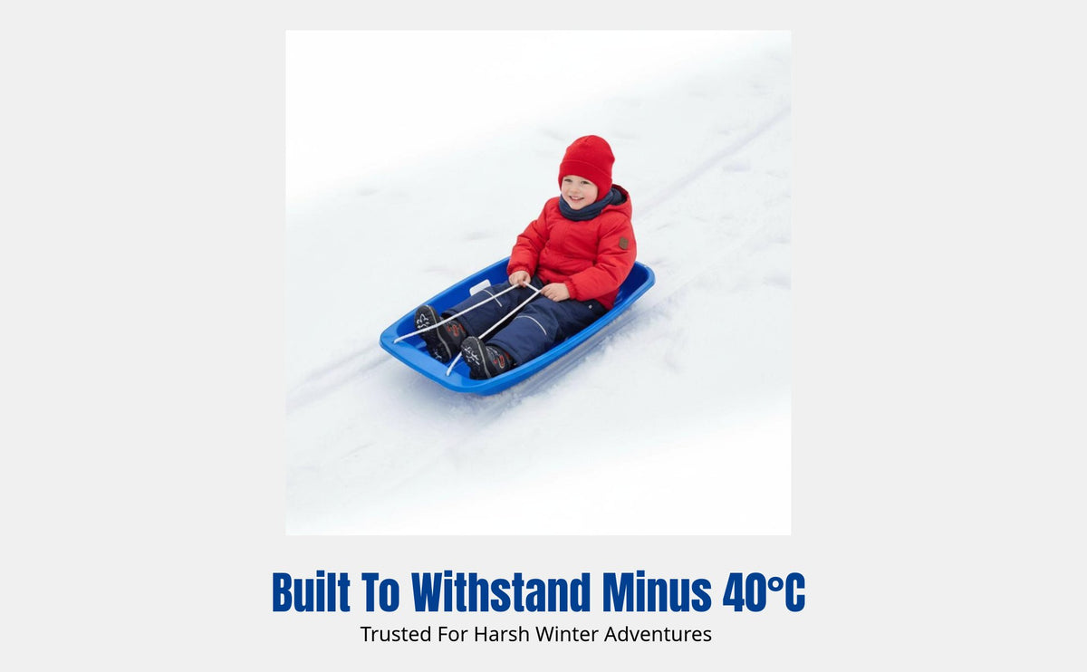 Thickened Single Board Grass Sled, Winter Sled, Sandboard, For Adults and Kids, Multi-Scene Use, Random Gift