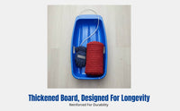 Thickened Winter Sled, Grass Sled, Sandboard, Single Board, Adult & Kids, Multi-Scene, Cold Resistant, Durable