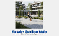 Open-Air Exercise Equipment, Official Standard, Iron & Wood Frame, Community Fitness Path, Full Body Training