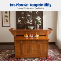 Hardwood Altar Table, Buddhist Offering Table, Chinese Style, Home or Temple