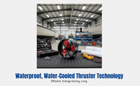Upgraded U92 plus Underwater Thruster, 12-24V, High Thrust, Electric Propeller for Kayaks, Paddle Boards, Inflatable Boats