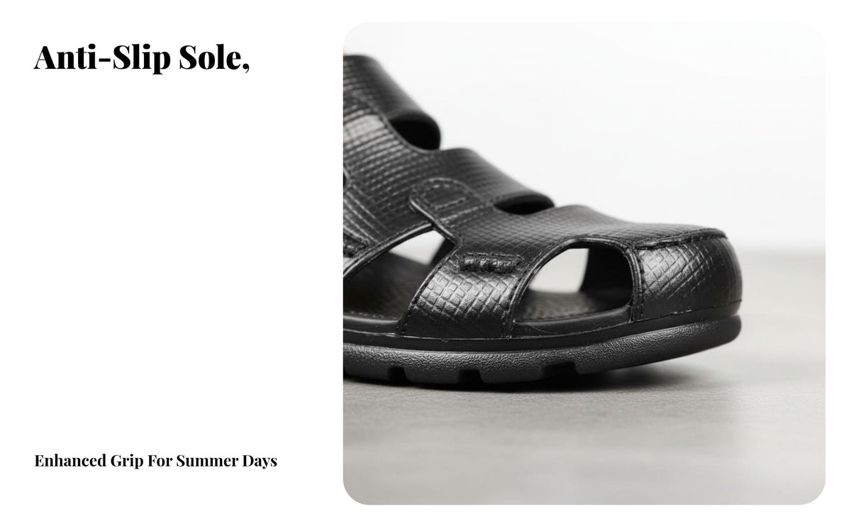 Men's Flip Flops, Summer Sandals, Non-Slip, Korean Style, Versatile, Open Toe