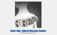 Massage Shawl, Multi-Functional Therapy Pillow, Four-Head Long Wave, Neck, Spine, Waist, Elderly Gift