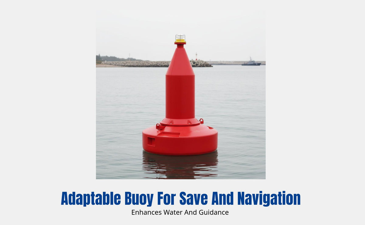 Nautical Navigation Buoy, 200kg Buoyancy, Water Positioning Emergency Marker, Multi-Color