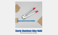 Manual Strapping Tool Set, Packing Tensioner Sealer, Easy and Strong, Portable Hand Tool