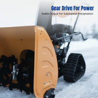 Winter Blower, Full Gear Drive, 14HP Engine, Push Type, Multi-Function, Property Maintenance