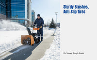 Winter Blower, Full Gear Drive, 14HP Engine, Push Type, Multi-Function, Property Maintenance