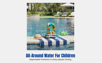 Children's Aquatic Vest Life Jacket, Buoyancy Vest, Non-Underarm Design, Cartoon Pattern, Boys Girls, Pool, Beach, Water Activities
