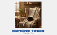 Auto-Heating Neck Brace, Far Infrared Therapy, Warm Winter Support, Unisex