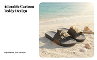 2025 New Cartoon house shoes, Thick Sole Non-Slip Indoor Outdoor Sandals, Unisex Summer Home Bathroom Shoes