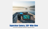 Fish Finder Underwater Camera, HD Visual Probe, 2025 Model, Wide Angle, Outdoor Fishing, IPS Display