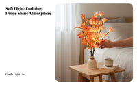 LED Branch Table Light, Creative Flower Shape, Bedroom Living Room