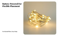 light-emitting diode Mini Copper Wire, Romantic Decoration for Valentine's Day, Cake, flower arrangement