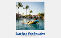 Swimming Tube, Water Chair, Pool Float, LDPE, Multi-Color, Adult Water Toy