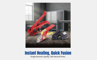 Strapping Tool, Electric Heat Sealer, Manual Tensioner, Buckle-Free, Handheld, For PP Strap, Lock Set