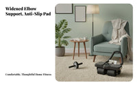 Ab Wheel, Four-Wheel, Smart Rebound, Home Fitness, Upgraded Hub, Anti-Slip, Knee Pad Included