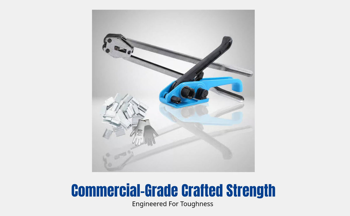 Manual Strapping Tool, Banding Tensioner, Versatile Packing Machine, Steel Strap Tightener, Professional Packaging, Adjustable Handle