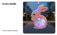 Flashing Lantern, Cartoon Creature, Starry Globe Handheld Holiday Gift