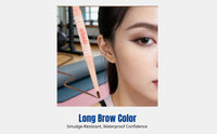 Blade-shaped double-ended brow definer, long-lasting, water-resistant, smudge-proof, bold eyebrow outline