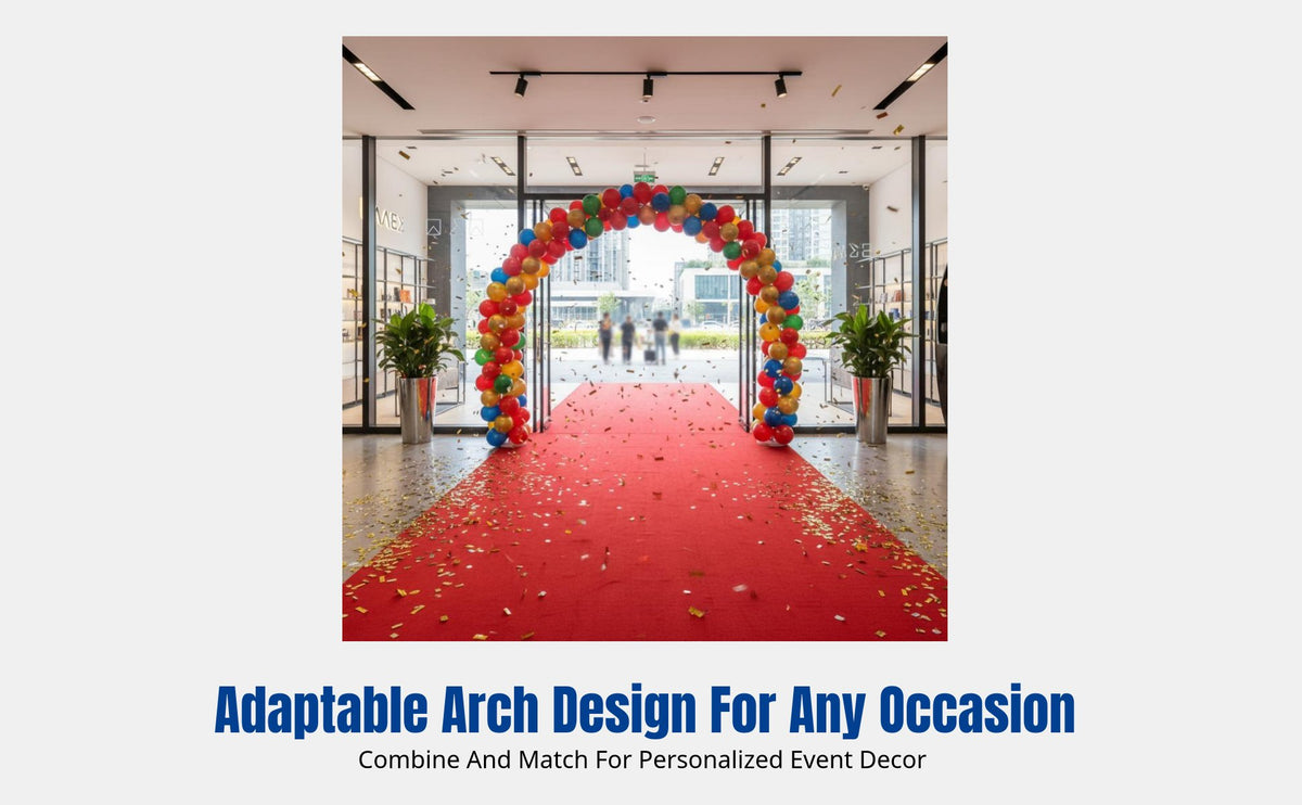 Fourclover Foil Balloon Arch Stand, Wedding, Grand Opening, Event, Party Decoration