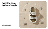 Men's Sandals, Summer Breathable Slip-On, Anti-Slip, Odor Resistant, stylish Beach Slides
