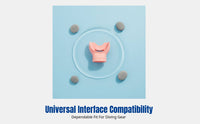 Underwater Diving Breathing Tube Mouthpiece, Silicone, Universal Interface, Freediving, Multiple Colors